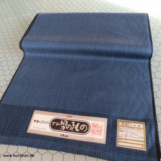 Stoffrolle japanischer Tanmono Kikko Kasuri Männer Kimono Wolle / Seide