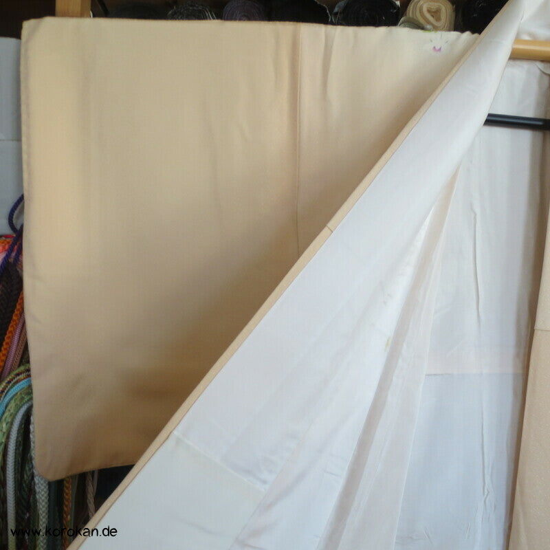 Blütenstrom Homongi Kimono, teil Goldbestickt