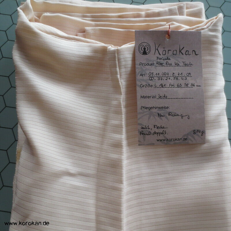 Koi Karpfen Rho Seide Hitoe, ungefütterter Furisode Kimono