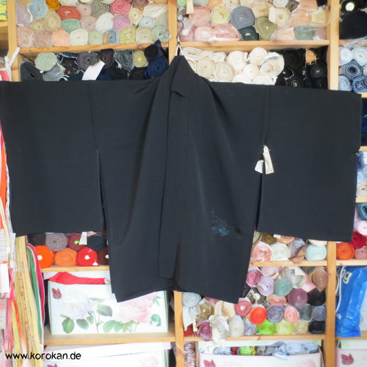 Shikishi Urushi Seidenbrokat Haori Kimono Karieba Stoff