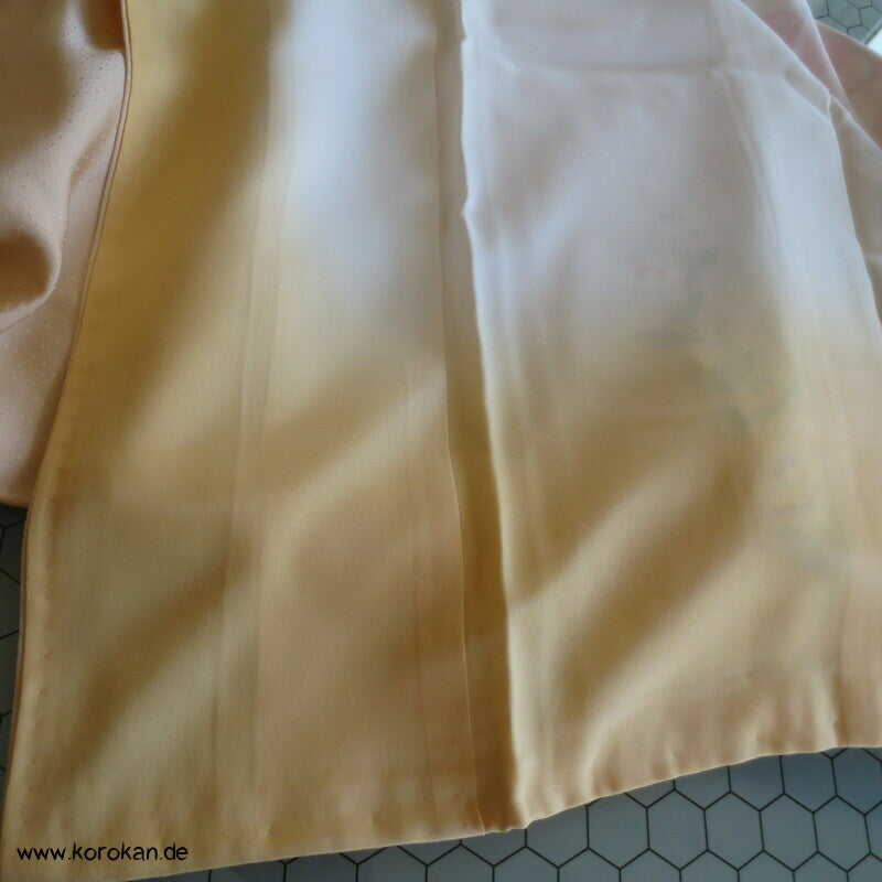Blütenstrom Homongi Kimono, teil Goldbestickt