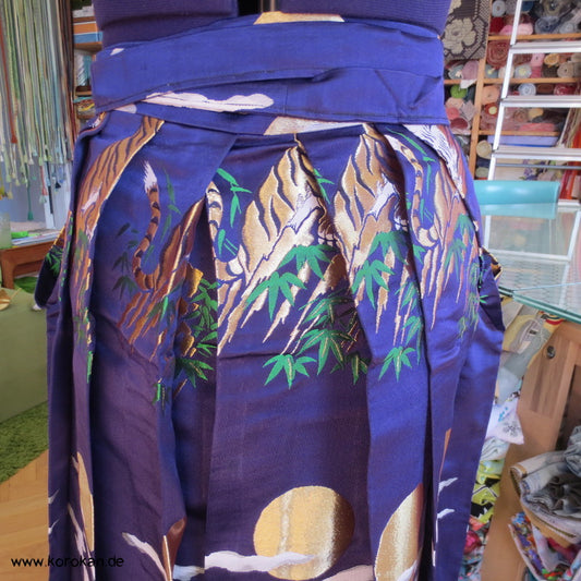 Tiger und Mond Brokat Hakama - Umanori - Hose - Typ