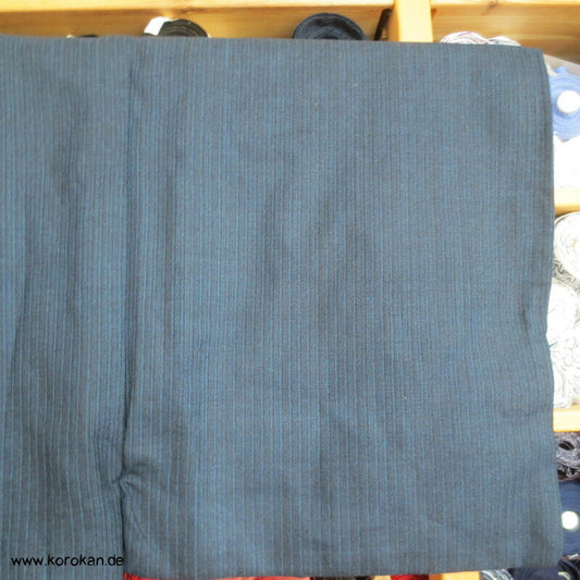 gestreifte reine Wolle Hitoe japanischer Männer Kimono