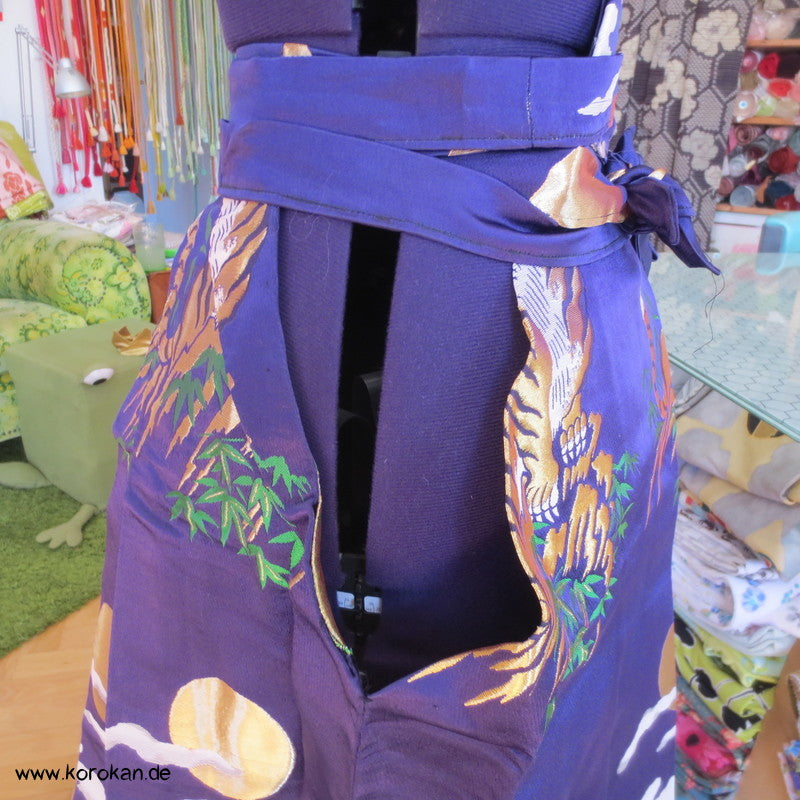 Tiger und Mond Brokat Hakama - Umanori - Hose - Typ