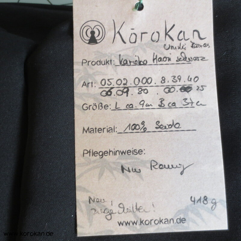 Shikishi Urushi Seidenbrokat Haori Kimono Karieba Stoff