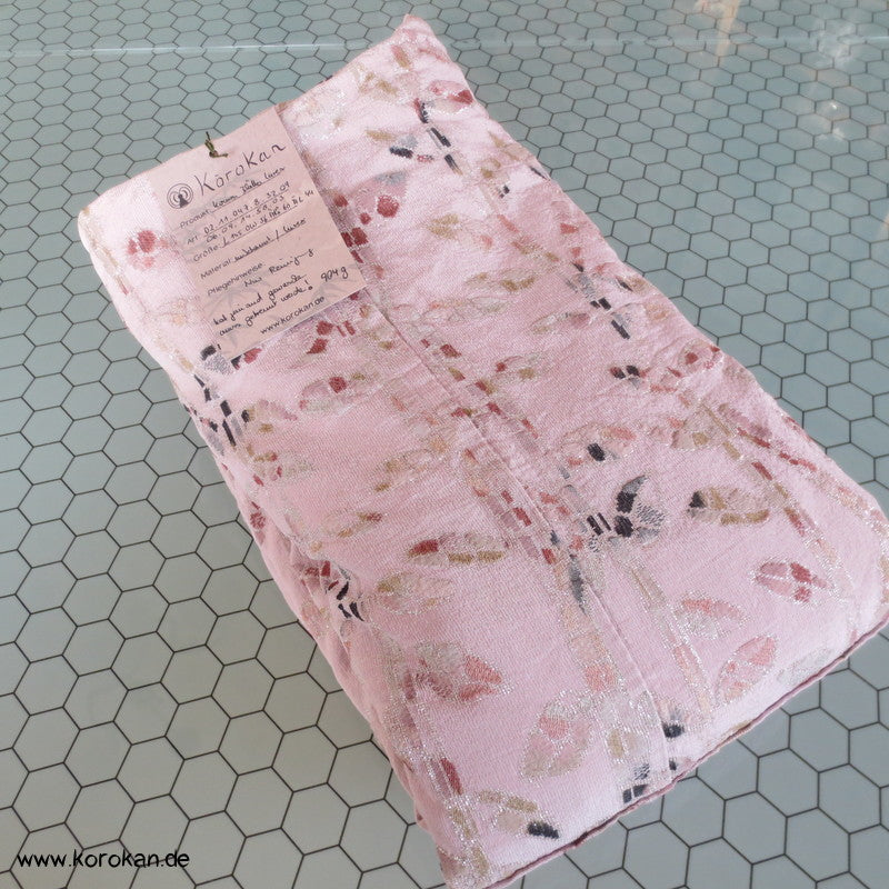 Lurex Blätterstreifen Komon Kimono Seide - als Materiallager