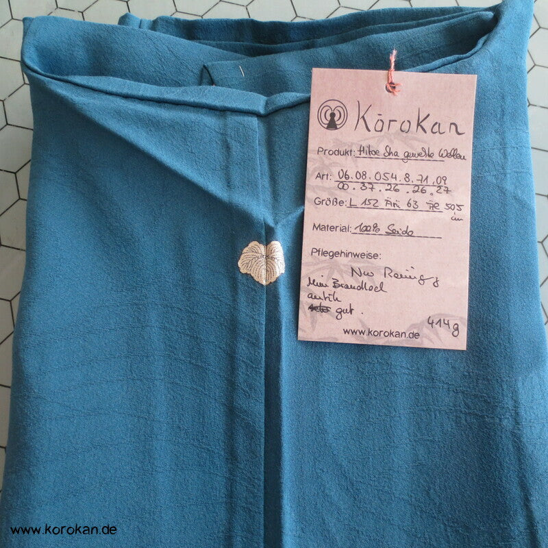 Sha gewebte Wellen Hitoe Kimono
