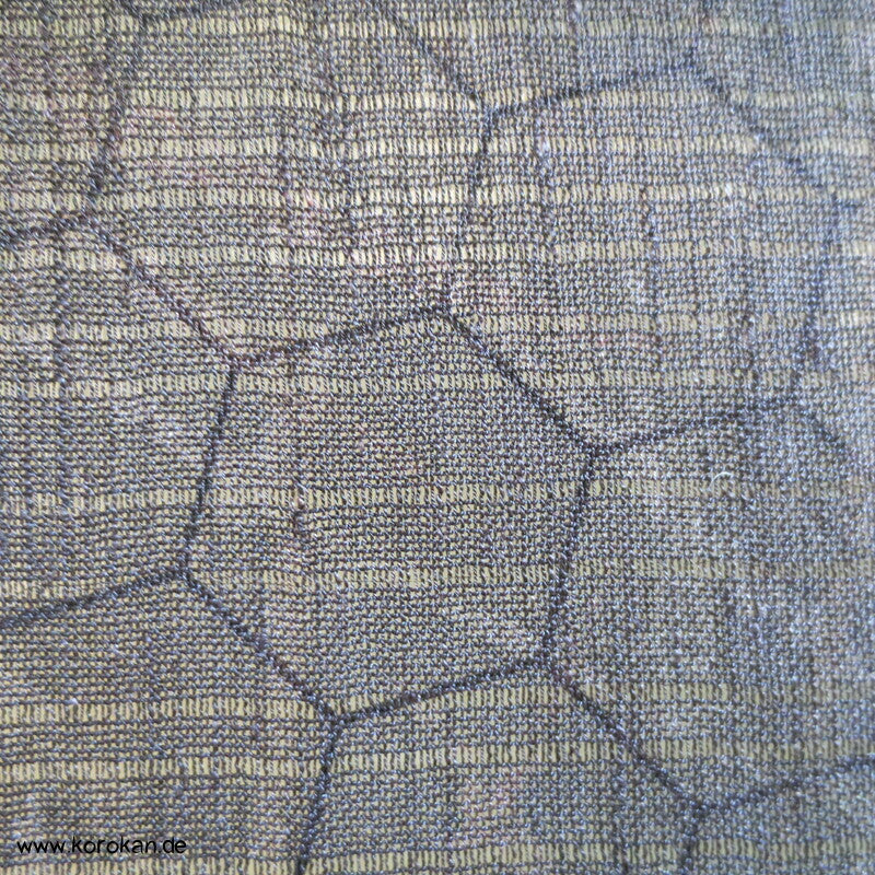 dunkle Gräser Hitoe halbtransparenter Kimono Rho Seide