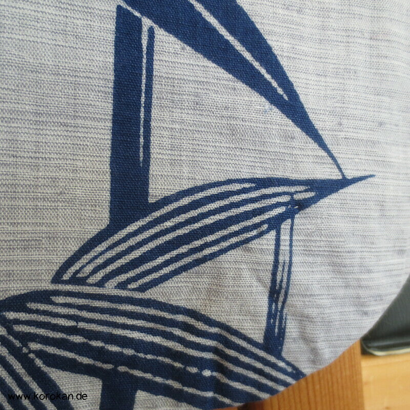 Bambus auf grober Leinwand hausgemachter Yukata