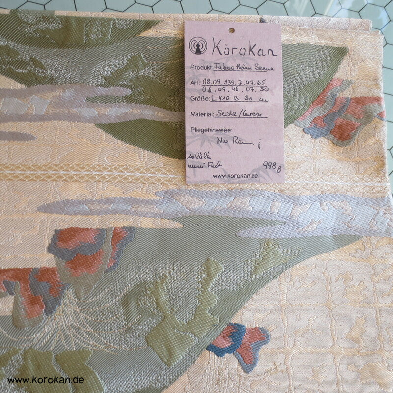 Fukuro Obi Heian Gartenszene