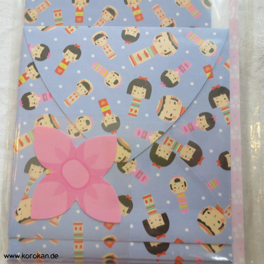 Geschenkumschläge Kokeshi oder Erdbeere