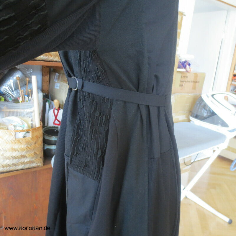 Das Abnehm Kleid - schwarzes Patchwork