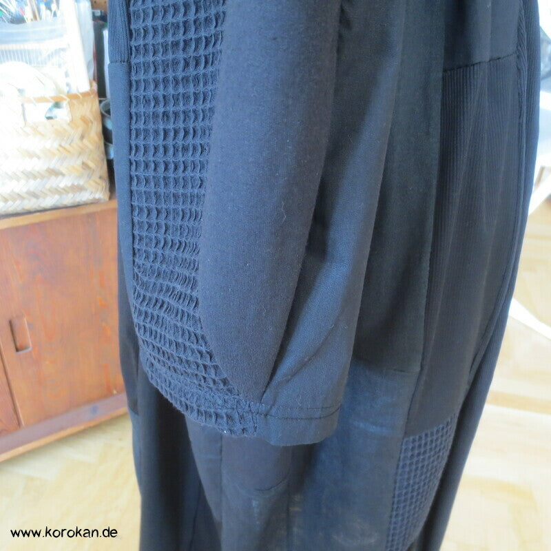 Das Abnehm Kleid - schwarzes Patchwork
