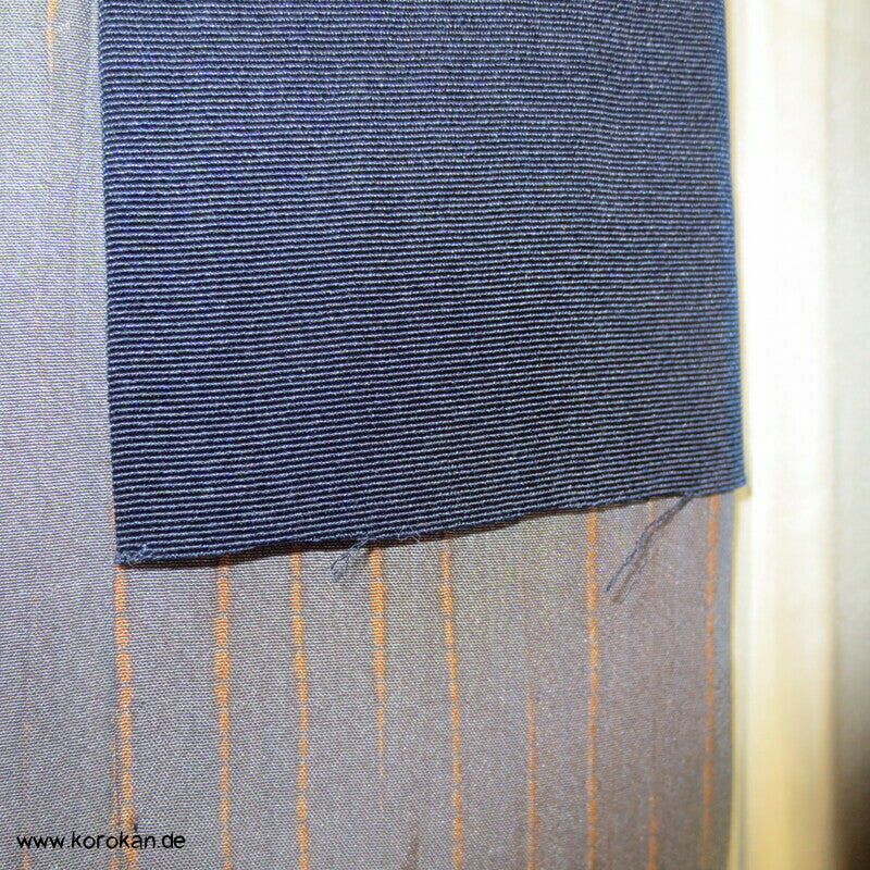 Itajime Shibori Seide Juban Unter - Kimono