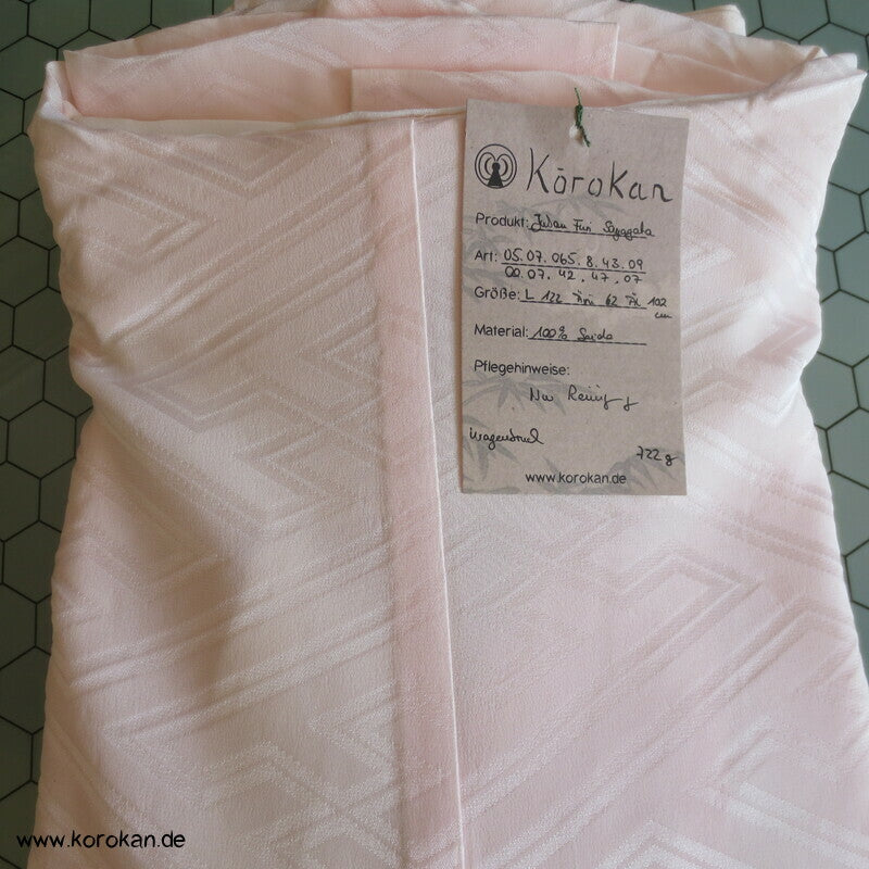 Sayagata Rinzu Damast Seide Jubankimono für Furisode