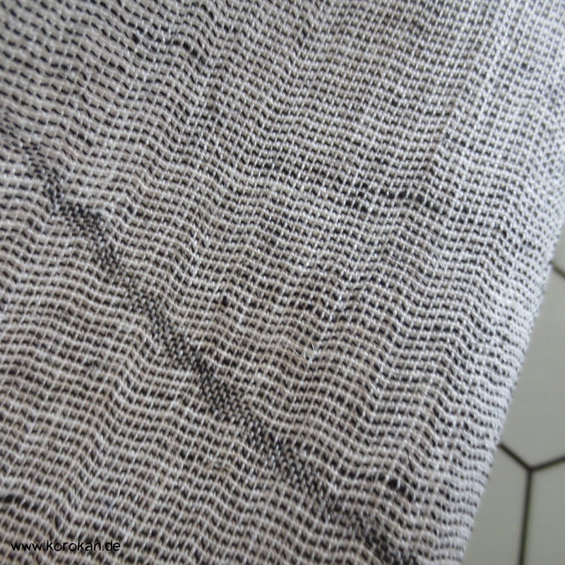 Blätter fein Yukata Hanf Stoff