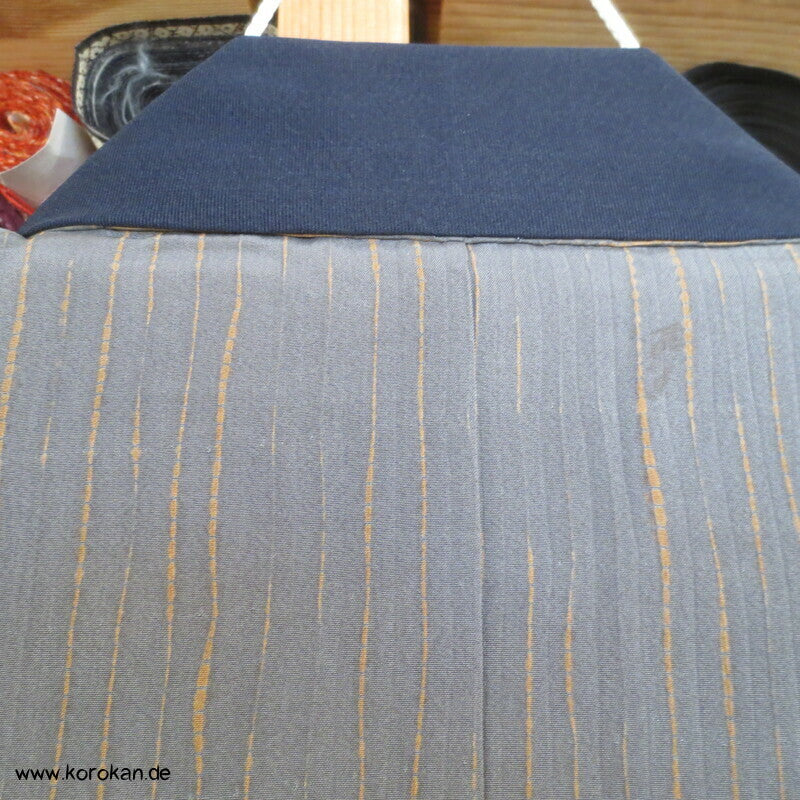 Itajime Shibori Seide Juban Unter - Kimono