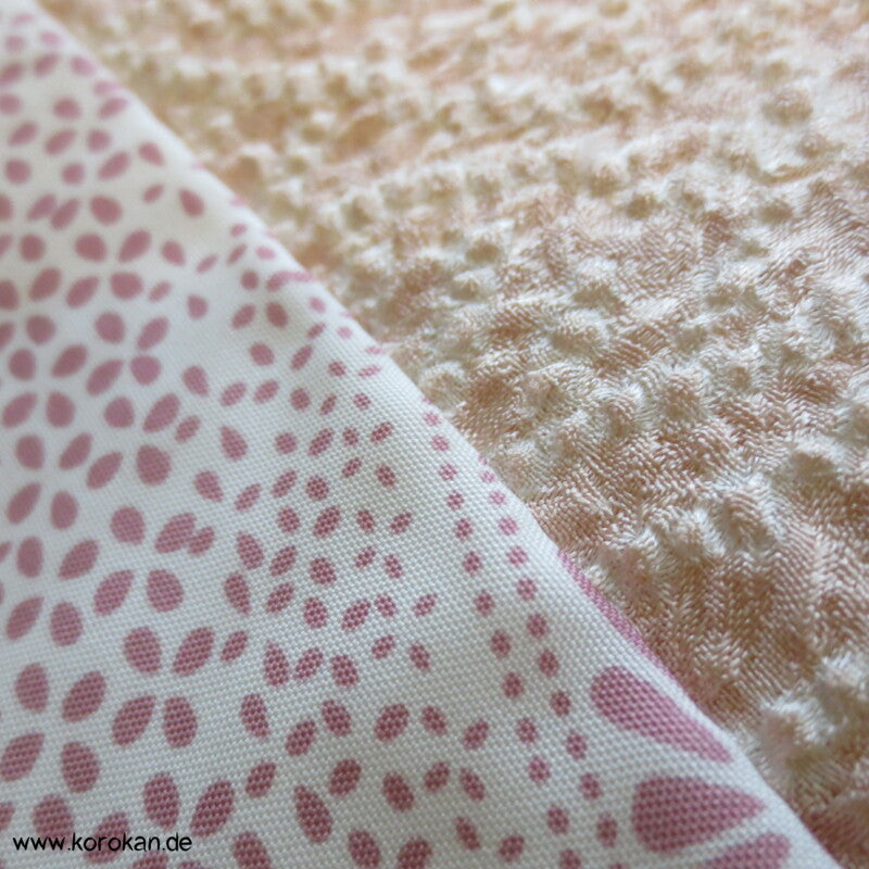 Full Shibori Blätterstreifen Seiden Haori Kimono Jacke