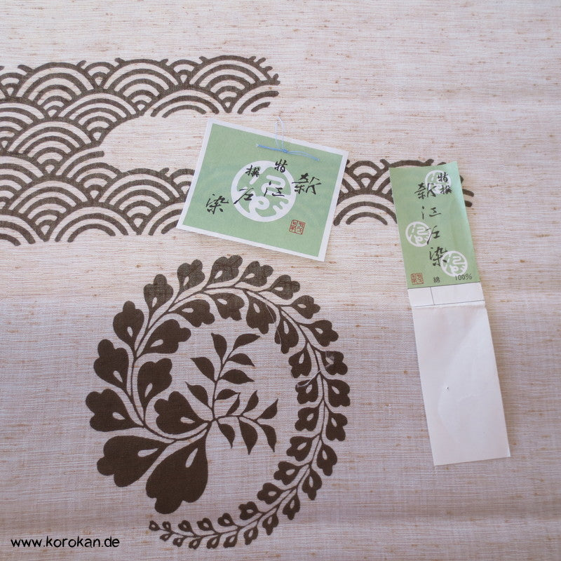 Segaiha und Wisteria Yukata Baumwollstoff
