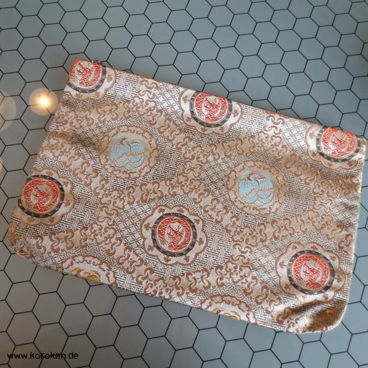 Juzu Pouch - Brokat Clutch Tasche mit Reißverschluss