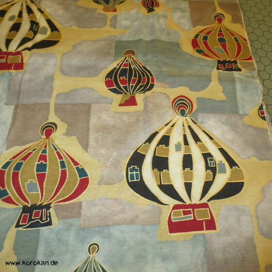 Baumwoll Jersey Stoffstück Zwiebeltürme / Ballons