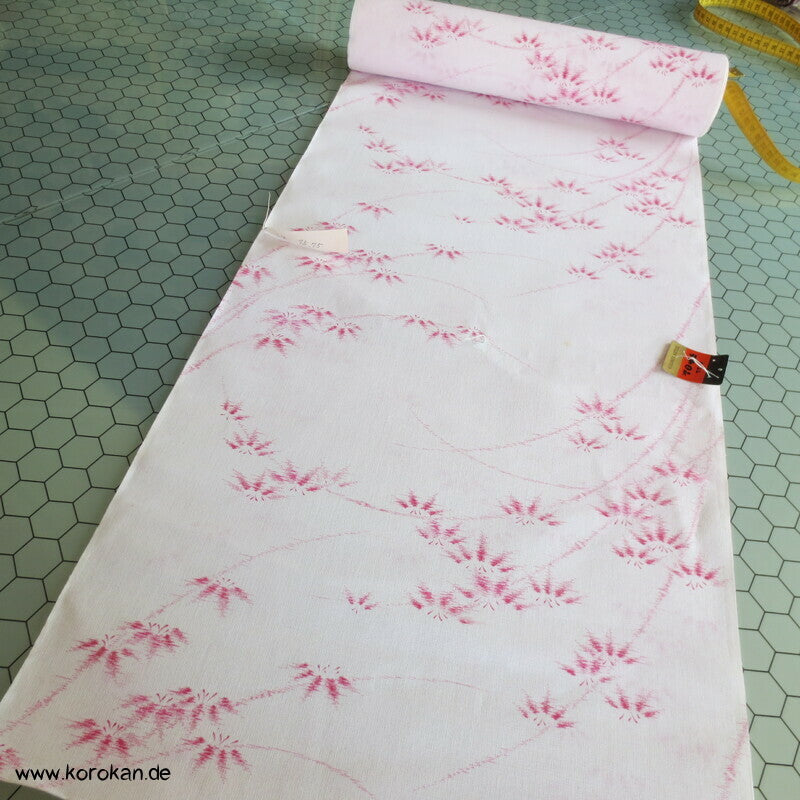 Bambusdruck originalgehefteter Sommer Kimono Krepp