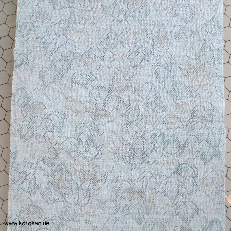 Blätter Krepp Yukata Kimono Tanmono