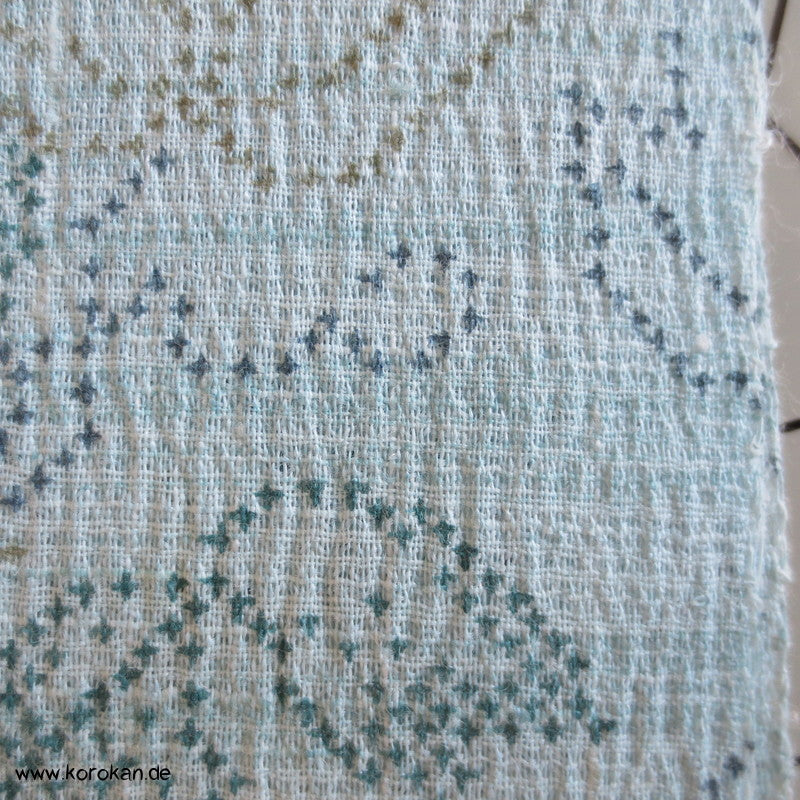 Blätter Krepp Yukata Kimono Tanmono