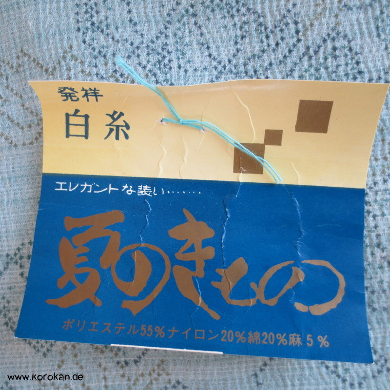 Blätter Krepp Yukata Kimono Tanmono