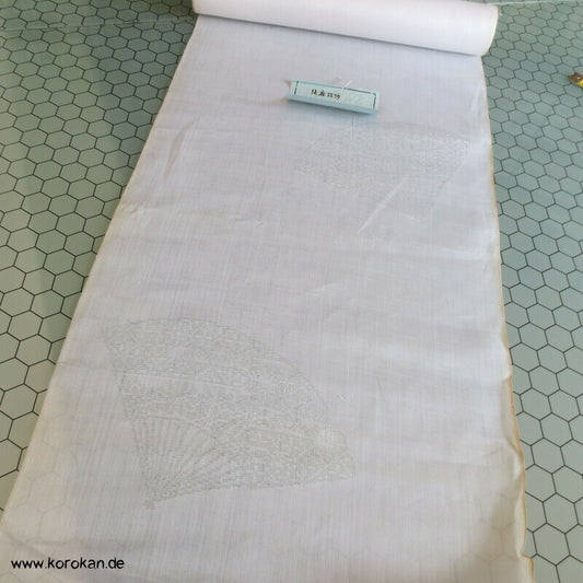 Fächer Drehergewebe Juban Kimono Stoffrolle, reiner Asa Hanf