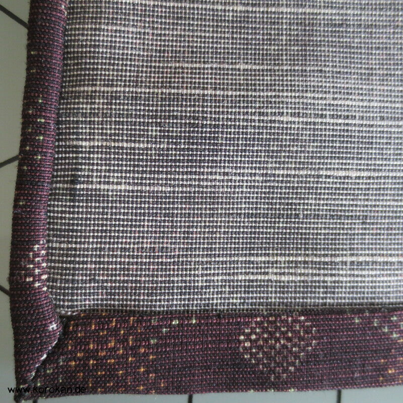 Oshima Muster Druck Hitoe Kimono