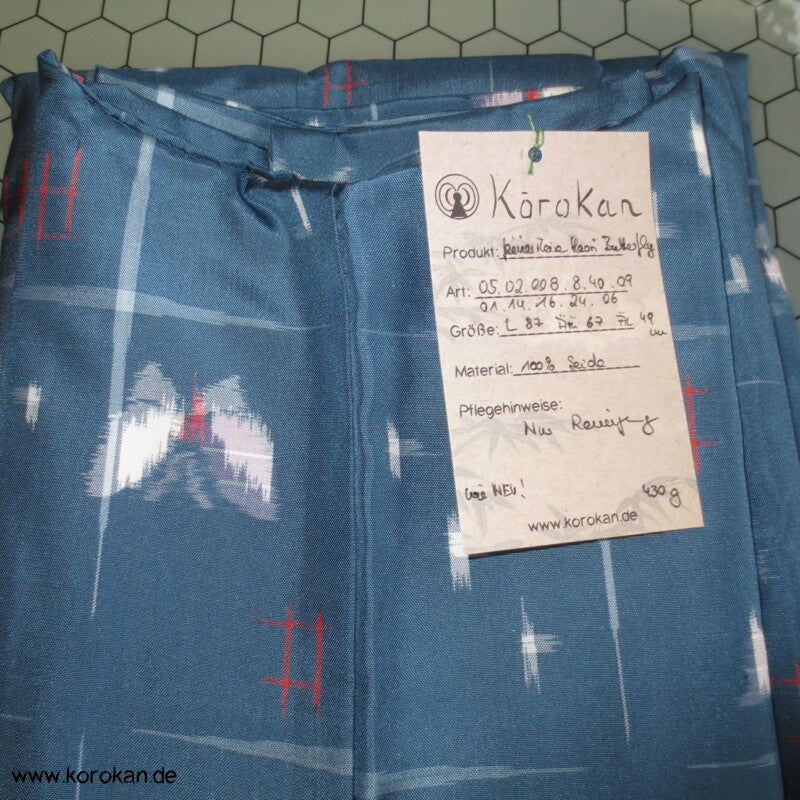 feine Meisen Seiden Schmetterlinge Haori Kimonojacke