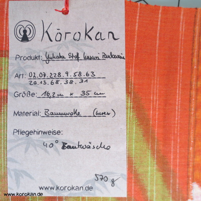 Paulownia, Kikko Kasuri Baumwollstoff