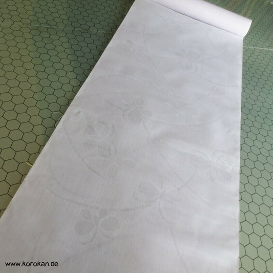 Schmetterlinge Drehergewebe Juban Hanfmischgewebe