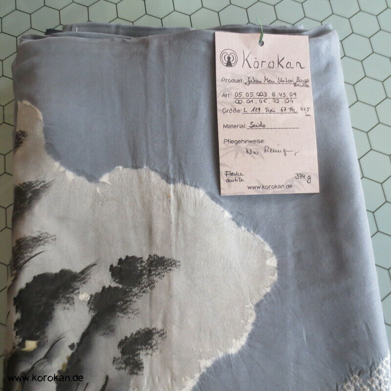 Shibori Himmelsbrücke Juban Unterkimono, Seide