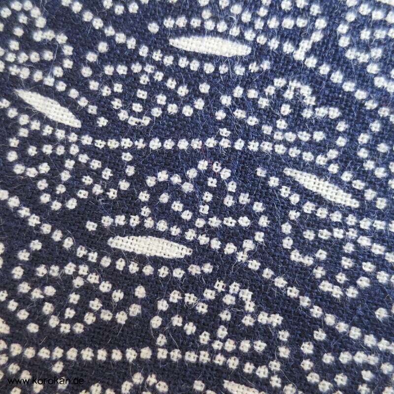 Pinien in Edo Komon Punktstreifen Yukata Kimono Baumwoll Stoff