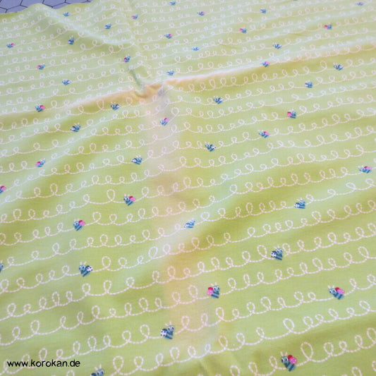 Baumwoll Jersey Bienchen