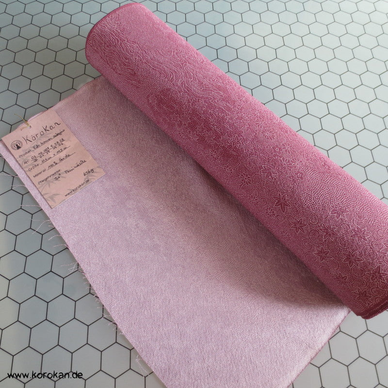 kleine Muster Edo Komon Kimono Seidencrepe