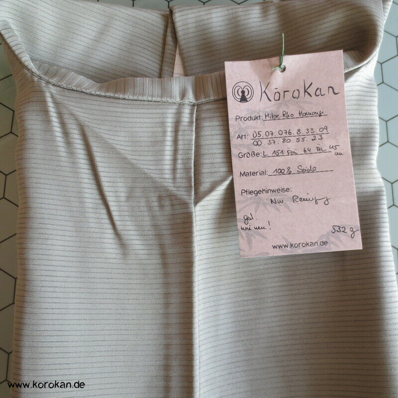 Nandina Tanzaku Hitoe ungefütterter Homongi Kimono - Rho Seide