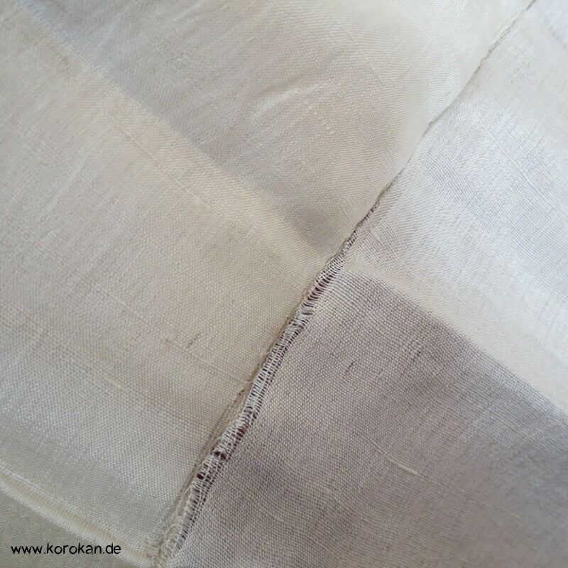 Genji Räder und Chrysanthemen antiker Komon Kimono, leichter Crepe