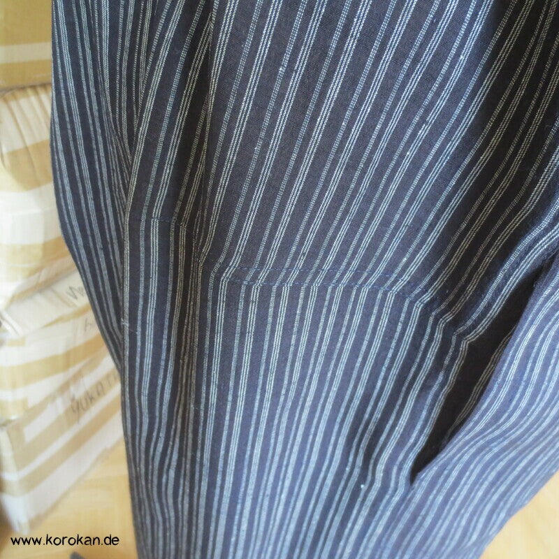 Latzhose aus Tsumugi Seide, Upcycling, Zero Waste