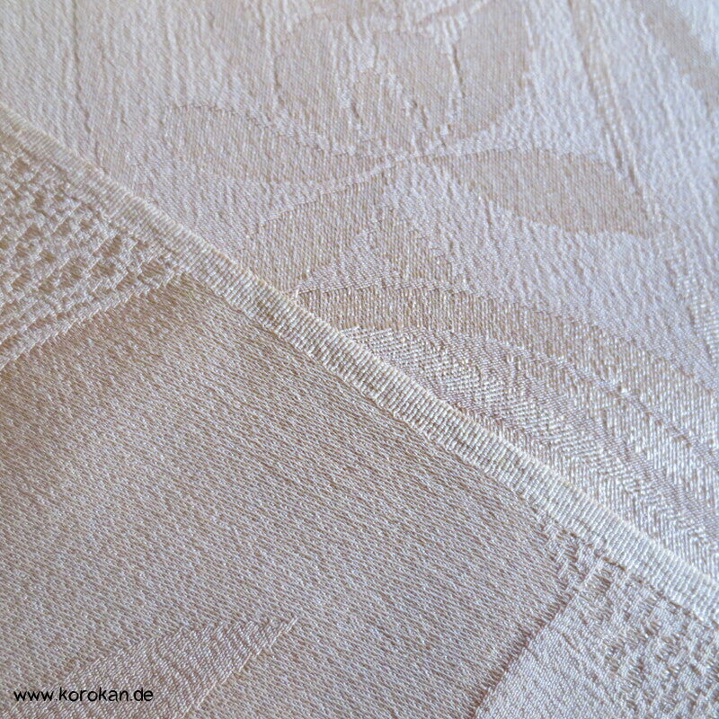 Fächer Seiden Rinzu Damast - Araihari Michiyuki Kimono