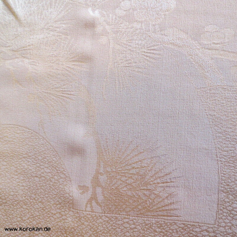 Fächer Seiden Rinzu Damast - Araihari Michiyuki Kimono