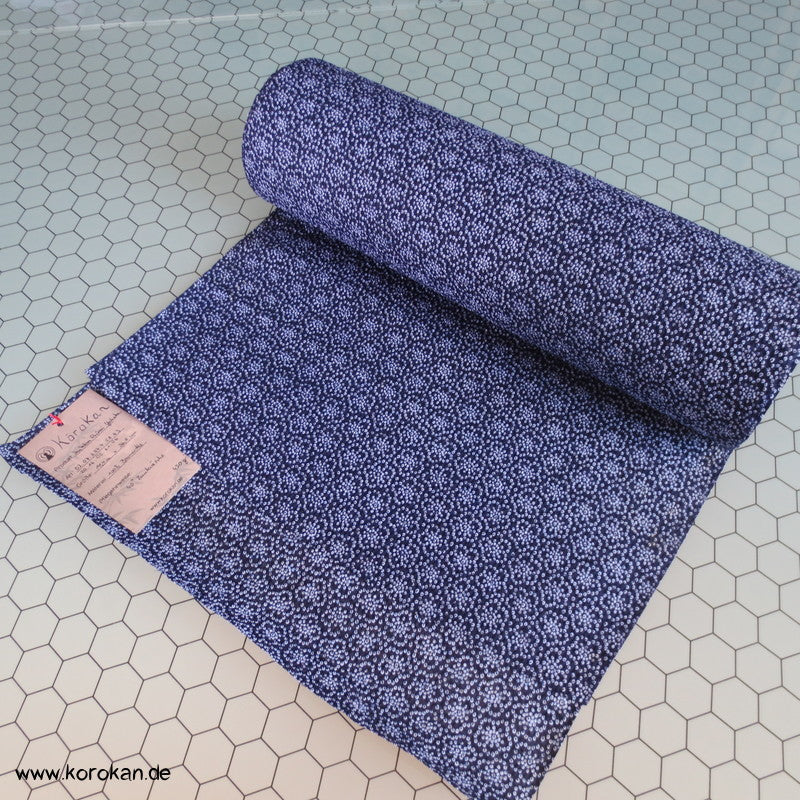 Sakura Mille Fleur Shibori Imitat - Yukata Baumwolle