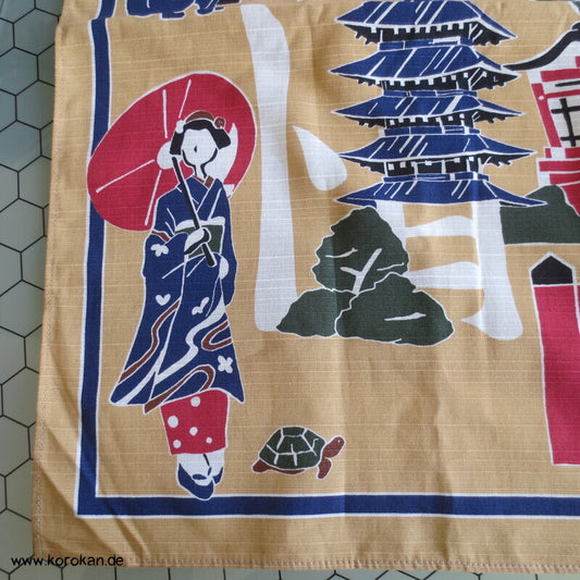 Japan Motive Furoshiki japanisches Tragetuch