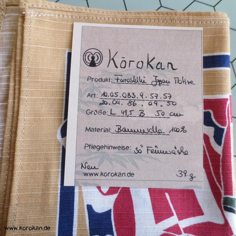Japan Motive Furoshiki japanisches Tragetuch