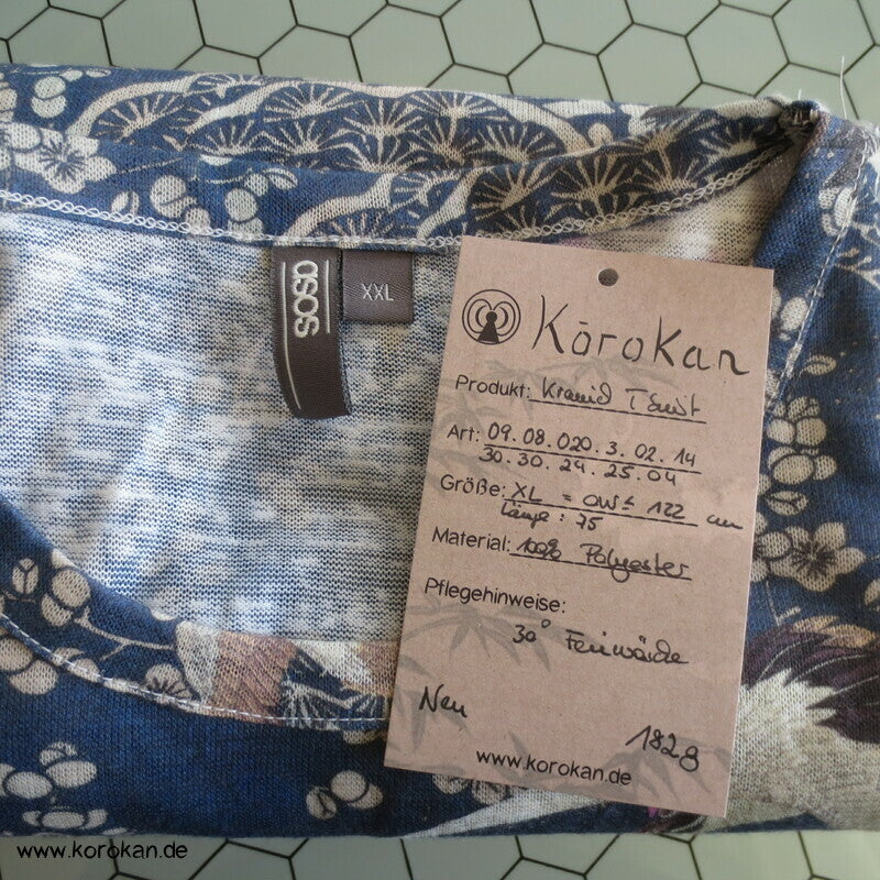 Kraniche in den Wolken T Shirt XXL