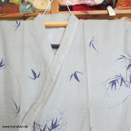 chinesischer Nemaki Schlaf Kimono, doppellagige Baumwollgaze