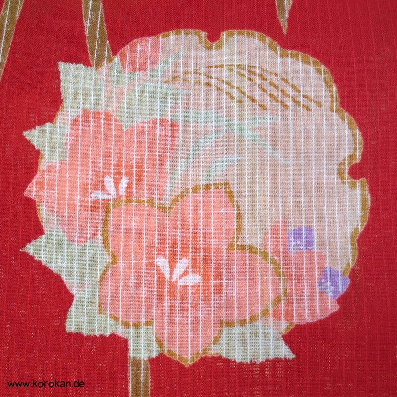 Spiegel, Sakura Yukata Baumwollstoff