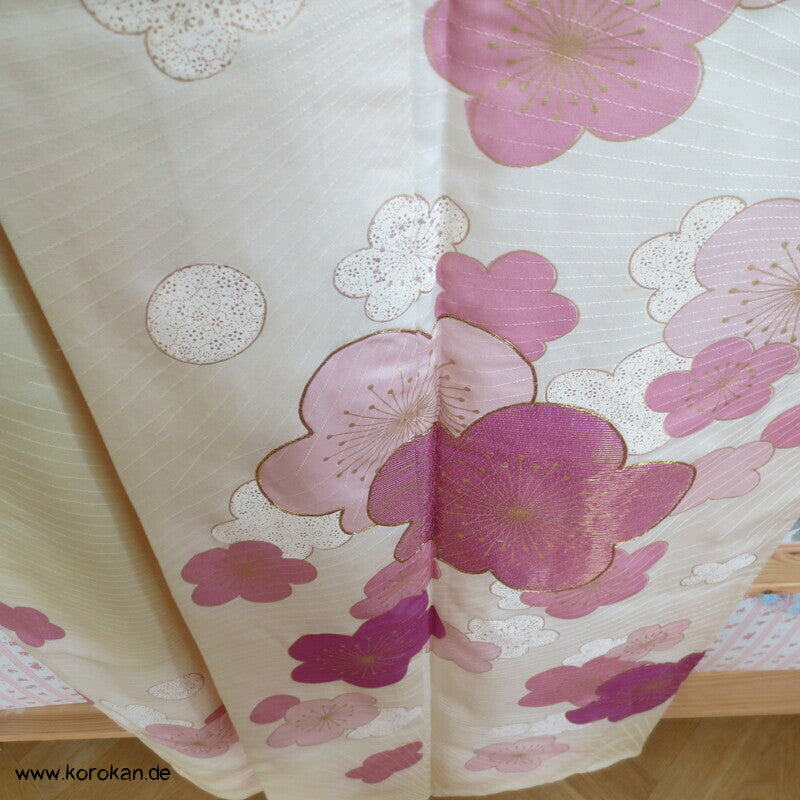 Ume Pflaumenblüten Homongi Kimono